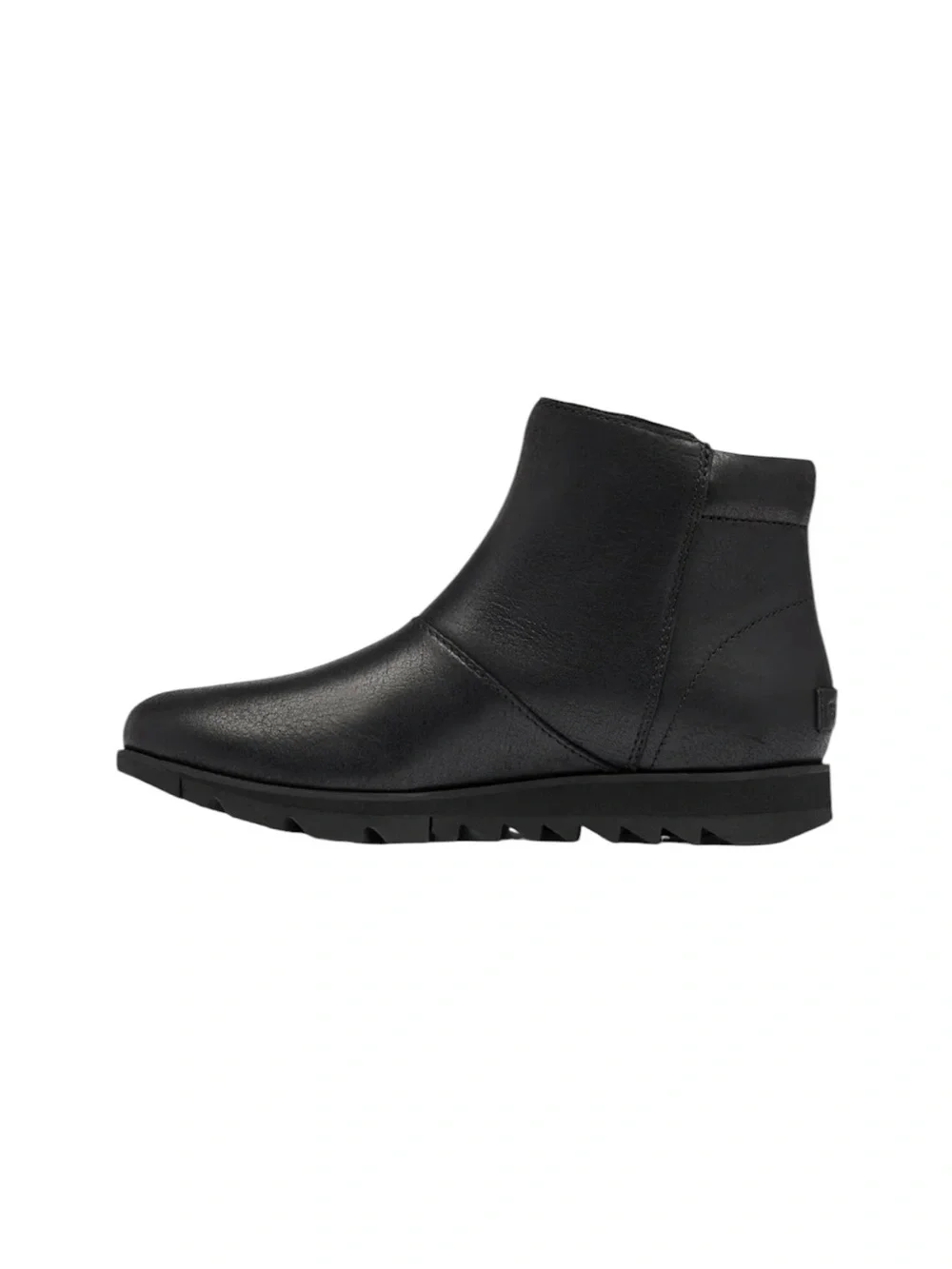 SOREL Harlow Waterproof Leather Bootie Black Size 8